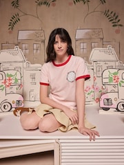 Cath Kidston Pink Paddington Stripe T-Shirt - Image 4 of 8