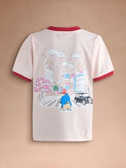 Cath Kidston Pink Paddington Stripe T-Shirt - Image 6 of 8