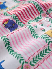 Cath Kidston Pink Paddington Patchwork Cotton Short Sleeve Pyjamas Set - Image 11 of 14