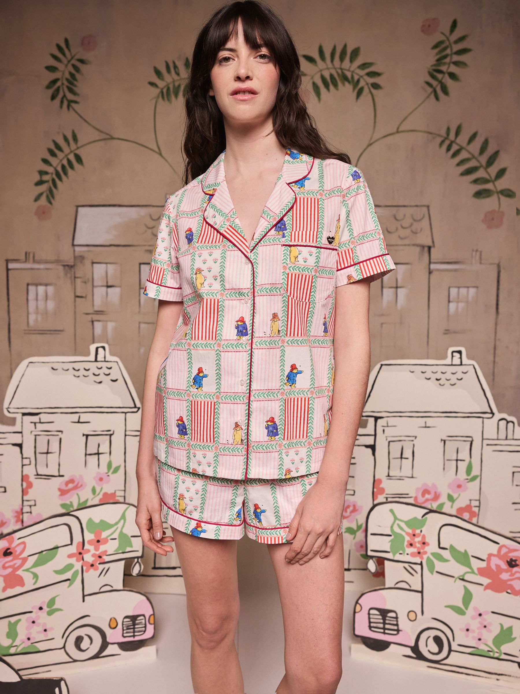 Buy Cath Kidston Pink Paddington Patchwork Cotton Short Sleeve