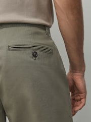 Khaki Green Skinny Fit Cotton Rich Stretch Chinos - Image 5 of 10