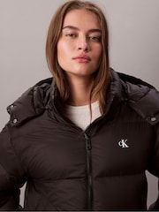 Calvin Klein Black Short Down Puffer Jacket - Image 5 of 6