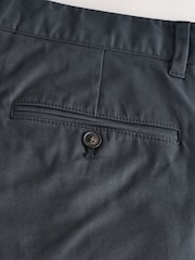 Charcoal Grey Slim Fit Cotton Rich Stretch Chinos - Image 4 of 5