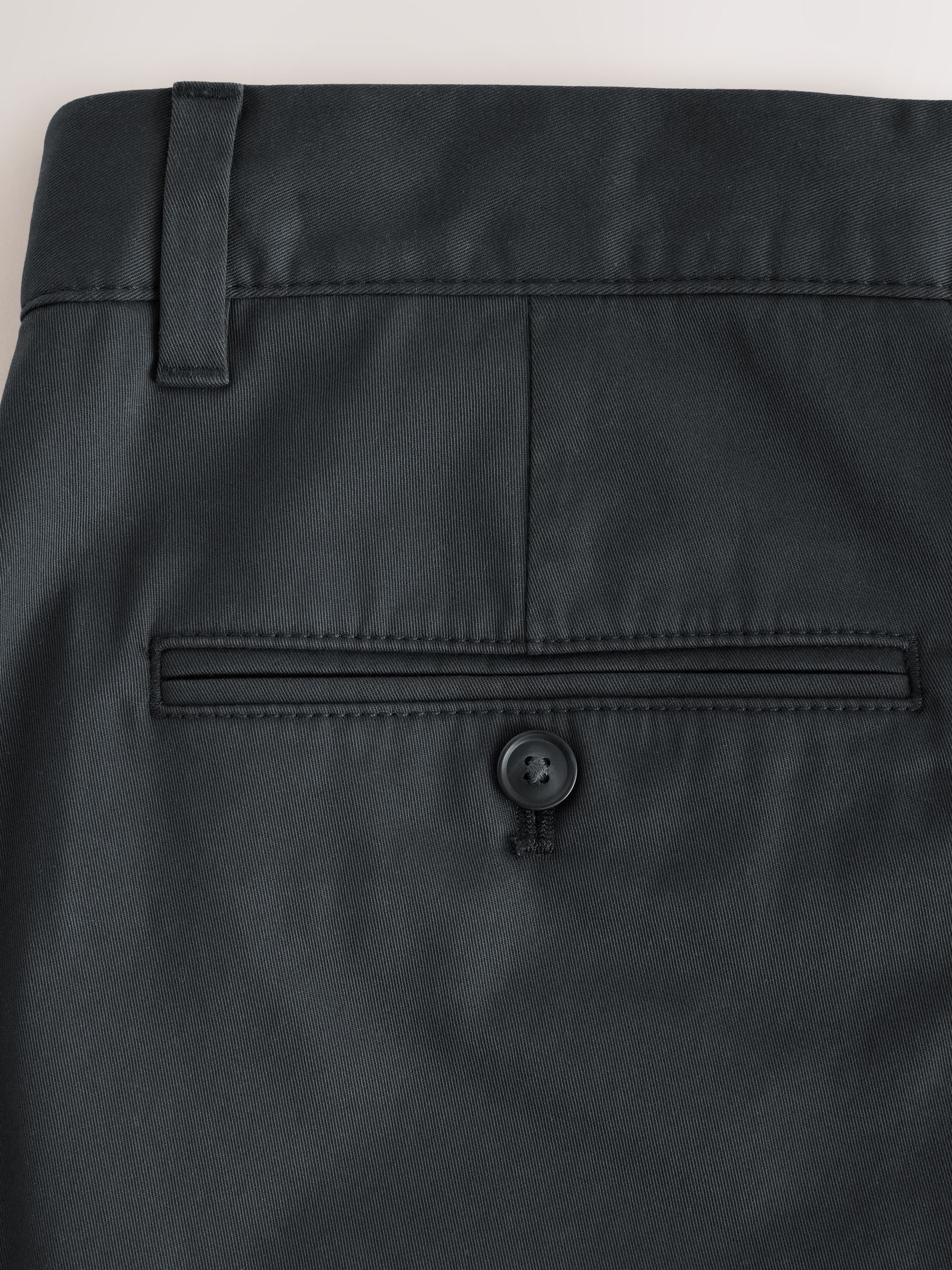 Buy Charcoal Grey Barrel Fit Single Pleat Cotton Rich Stretch