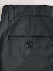 Charcoal Grey Barrel Fit Cotton Rich Stretch Chinos - Image 9 of 10