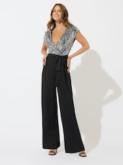 M&Co Sequin 2-In-1 Jumpsuit - Imagem 2 de 5