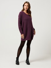 M&Co Red V-Neck Tunic - Image 2 of 5
