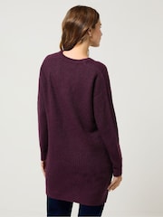 M&Co Red V-Neck Tunic - Image 3 of 5
