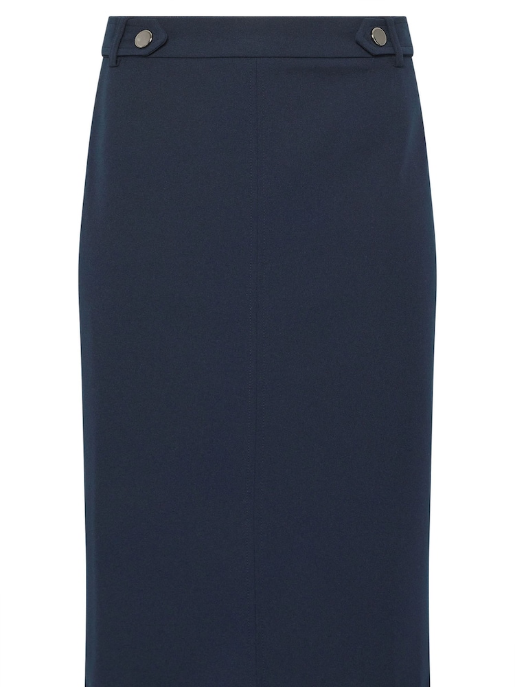 M&Co Blue Tailored Pencil Skirt - Image 5 of 5