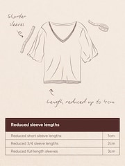 FatFace Meg Chocolate Brown Cutwork Shell Top - Image 6 of 6