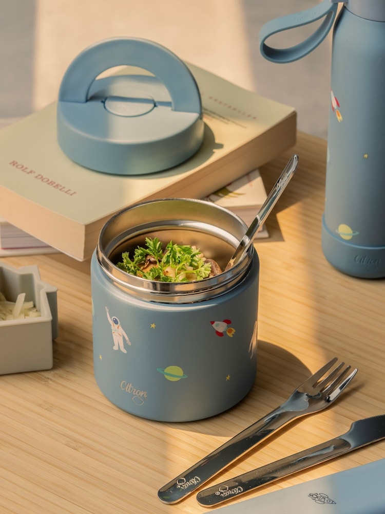 Citron Spaceship Insulated Food Jar 350ml Design - Image 1 of 6