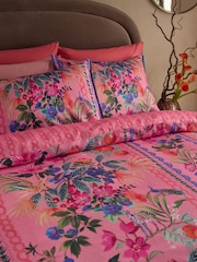 Rio Floral 200TC Cotton Duvet Cover and Pillowcase Set - 5න් 3 වන රූපය