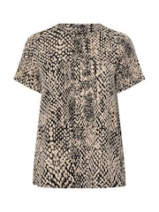 Evans Natural Markings Print Shell Top - Image 5 of 5