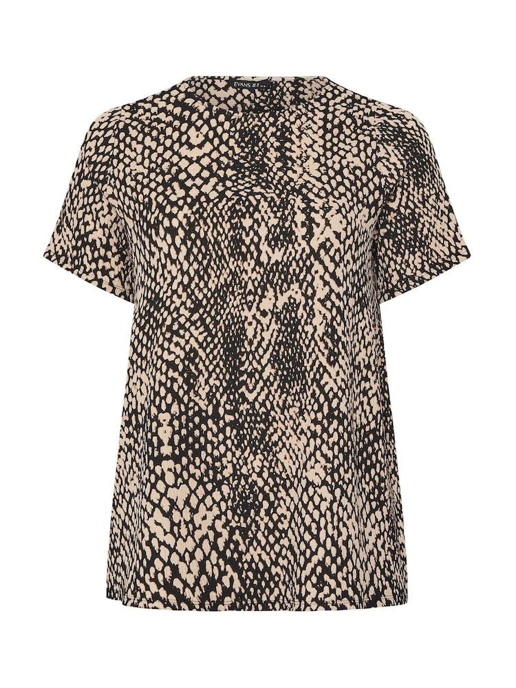 Evans Natural Markings Print Shell Top - Image 5 of 5 Evans Natural Markings Print Shell Top - Image 5 of 5