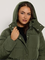 Evans Puffer Coat - Image 5 of 6