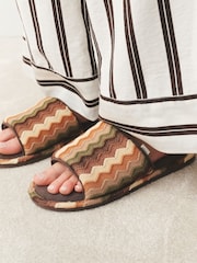 Multi Crochet Mule Slippers - Image 4 of 8