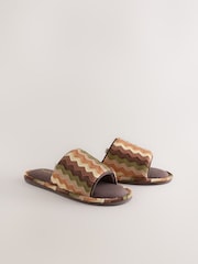 Multi Crochet Mule Slippers - Image 6 of 8