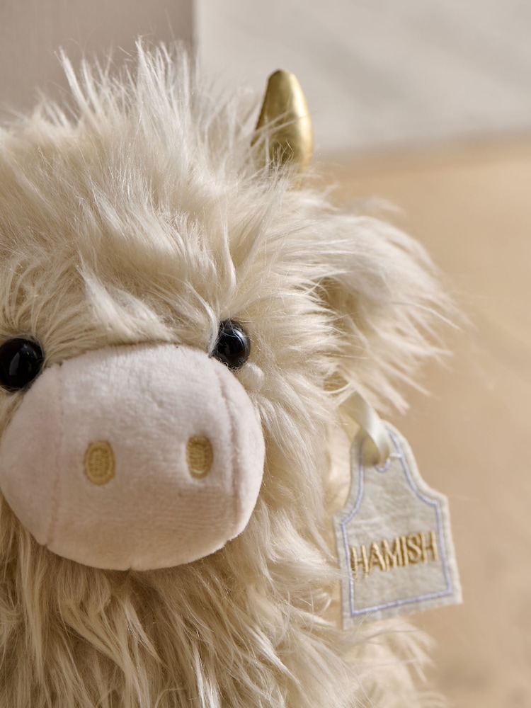 Cream Chic Hamish The Highland Cow Doorstop - Image 2 of 4