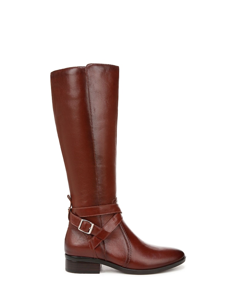 Naturalizer Rena2 Wide Fit Knee High Brown Boots - Image 1 of 7 Naturalizer Rena2 Wide Fit Knee High Brown Boots - Image 1 of 7