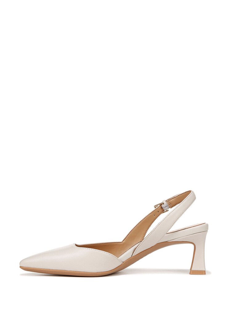 Naturalizer Cream Dalary Wide Fit Slingbacks Shoes - Image 2 of 7 Naturalizer Cream Dalary Wide Fit Slingbacks Shoes - Image 2 of 7