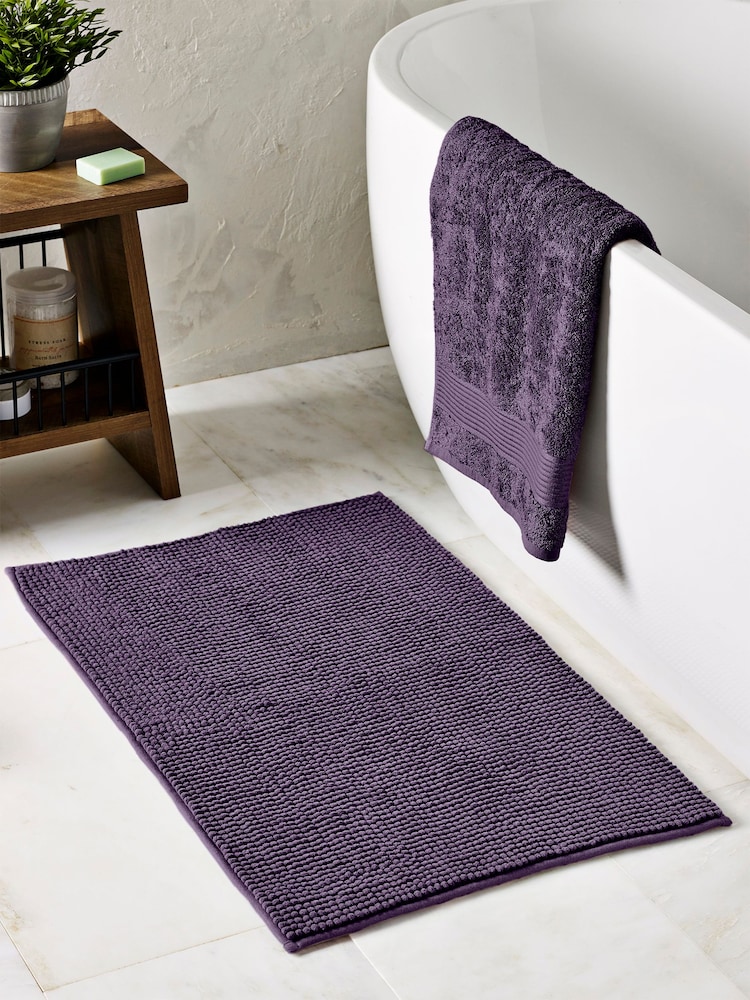 Purple Plum Bobble Bath Mat - Image 1 of 3