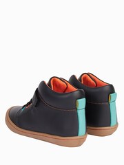 Frugi Cape Stretch Lace Black Boots - Image 3 of 6