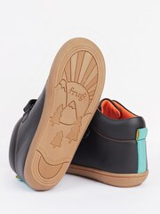 Frugi Cape Stretch Lace Black Boots - Image 4 of 6
