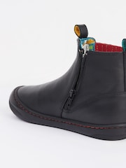 Frugi Lake Easy On Black Boots - Image 5 of 6