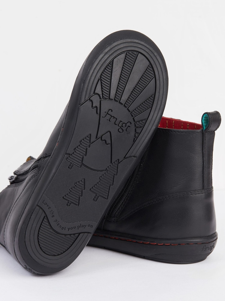 Frugi Lake Easy On Black Boots - Image 6 of 6 Frugi Lake Easy On Black Boots - Image 6 of 6