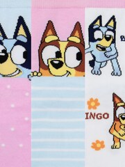 Character Pink Bluey And Bingo 3 Pack Ankle Socks - Image 3 of 5
