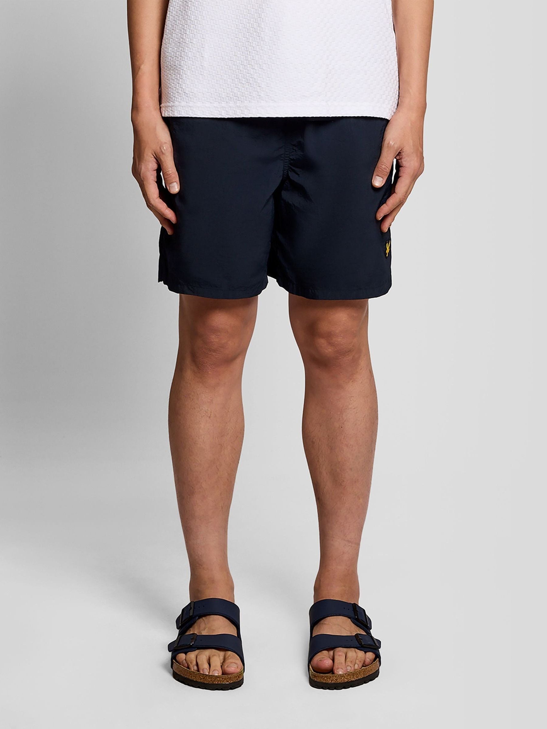 Lyle & Scott Men's Blue Plain Swim Shorts