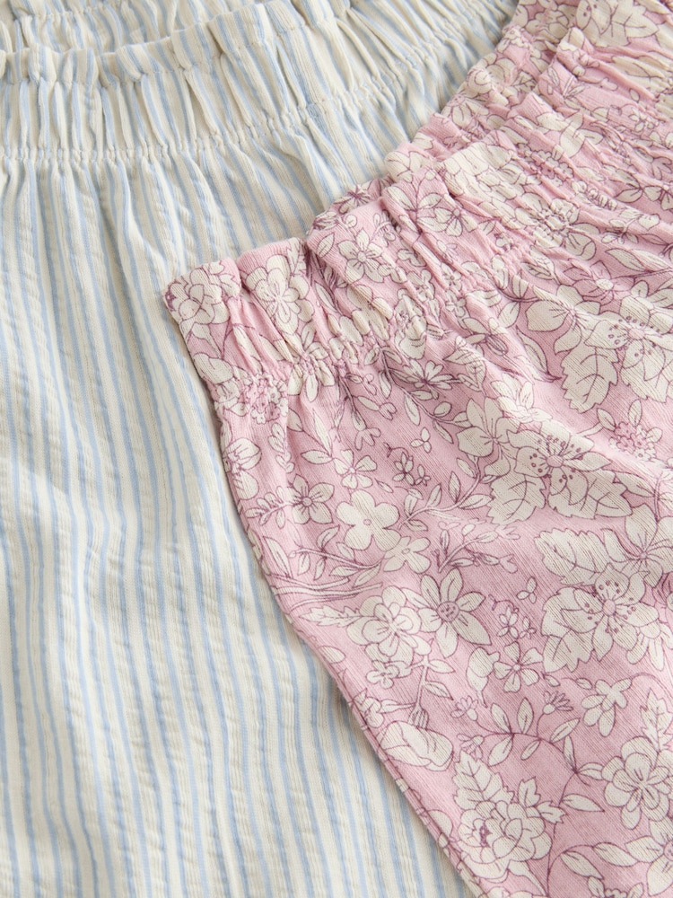 Pink/Blue Top & Trousers Set 2 Pack (3mths-7yrs) - Image 11 of 11