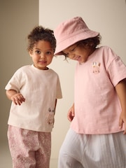 粉色／藍色 - 上衣和長褲 2 件式套裝（3 個月–7 歲） - 圖片 2/4