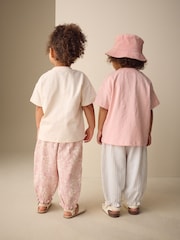 粉色／藍色 - 上衣和長褲 2 件式套裝（3 個月–7 歲） - 圖片 3/4