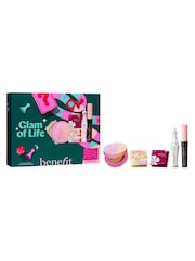 Benefit Glam of Life Mascara, Brow and Cheek 5piece Makeup Gift Set (Worth Over £120), with Limited Edition Beauty Bag - Image 1 of 6
