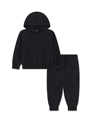 Jordan Black Michael Core Full Zip Pull Over Tracksuit - Image 5 of 6