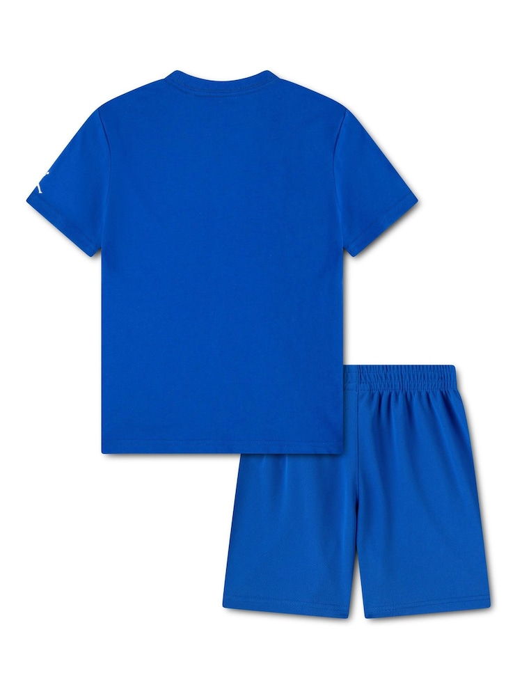 Jordan Blue MJ Baseline Mesh Shorts Set - Image 2 of 3
