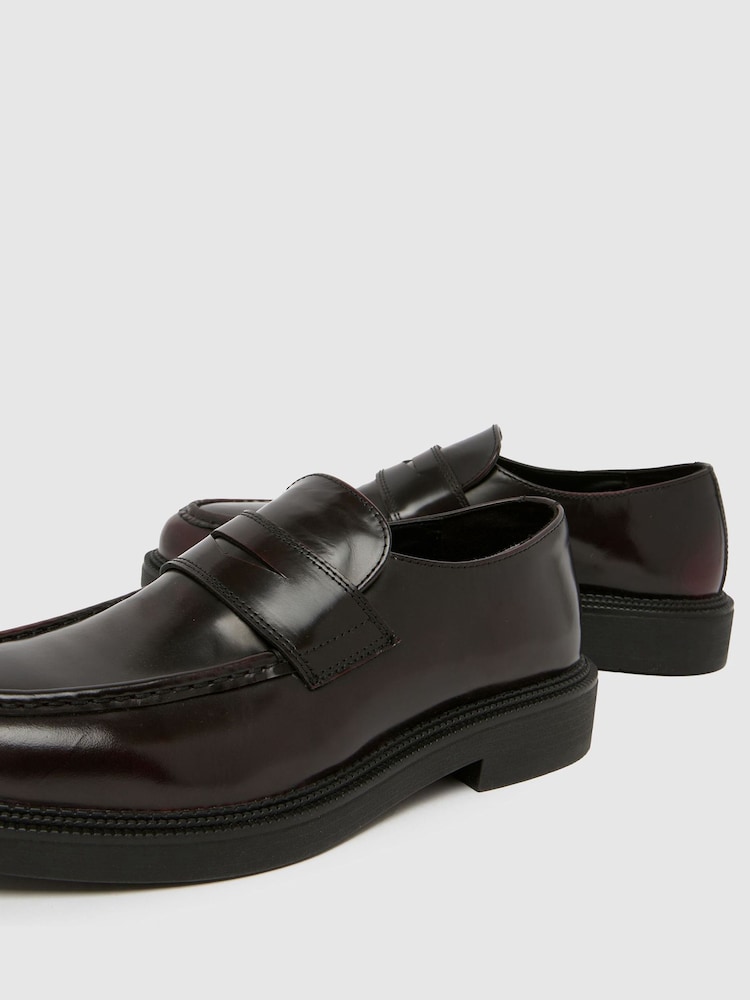 Schuh Rykard Leather Loafers - Image 4 of 4