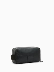 AllSaints Black Kobe Wash Bag - Image 2 of 5