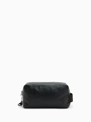 AllSaints Black Kobe Wash Bag - Image 5 of 5