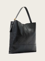 AllSaints Black Asha Eel Shoulder Bag - Image 2 of 5