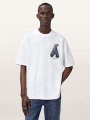 AllSaints Defiance Short Sleeve Crew T-Shirt - Imagem 8 de 10