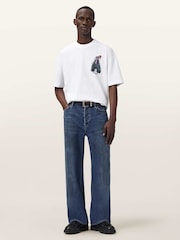 AllSaints Defiance Short Sleeve Crew T-Shirt - Imagem 9 de 10