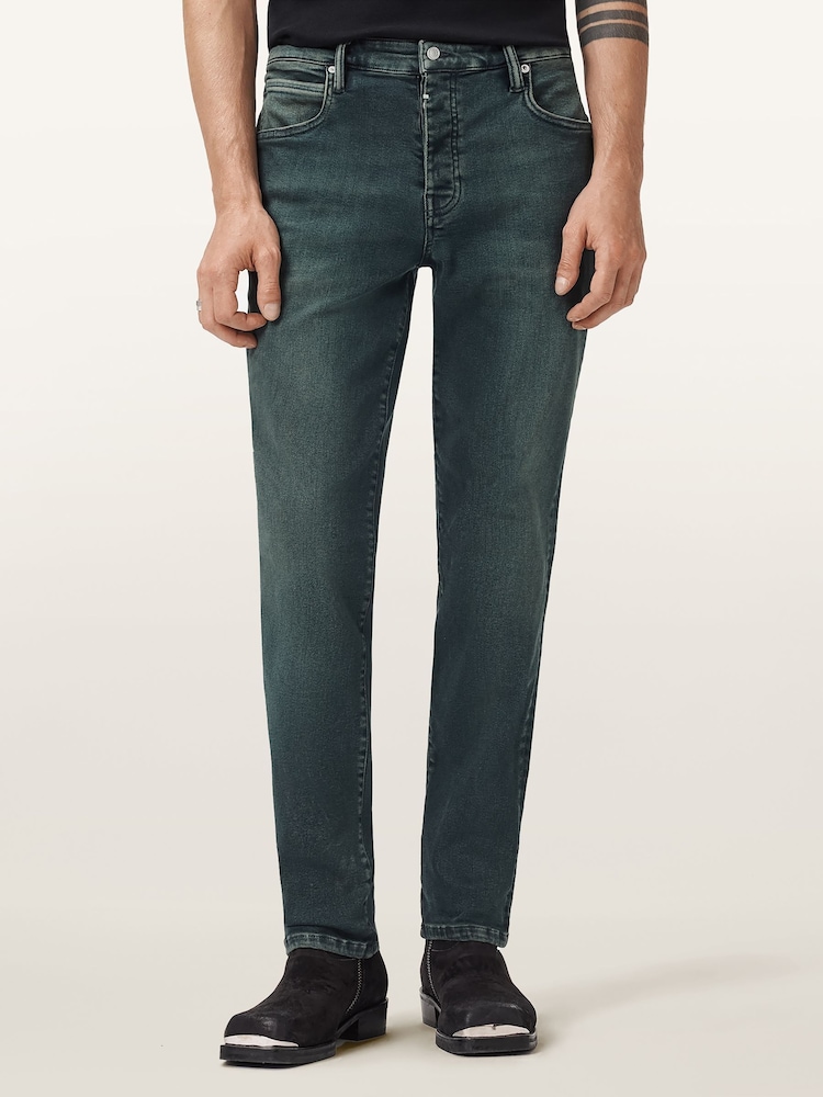 AllSaints Blue SID Jeans - Image 1 of 10