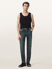 AllSaints Blue SID Jeans - Image 5 of 10