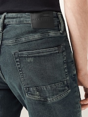 AllSaints Blue SID Jeans - Image 9 of 10