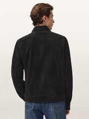 AllSaints Black Rhone Jacket - Image 2 of 8
