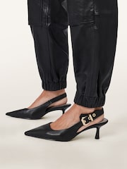 AllSaints Black El Carpenter Trousers - Image 5 of 7