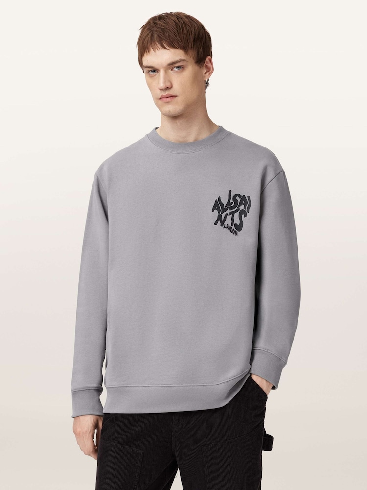 Allsaints Orlando Crew Sweatshirt - Imagem 1 de 8