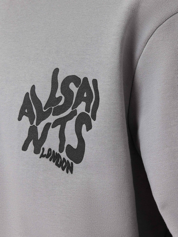 Allsaints Orlando Crew Sweatshirt - Imagem 8 de 8